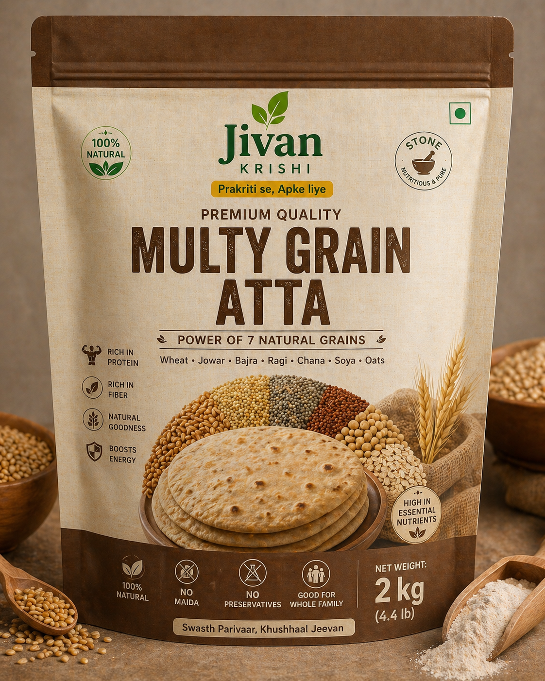MULTY GRAIN ATTA