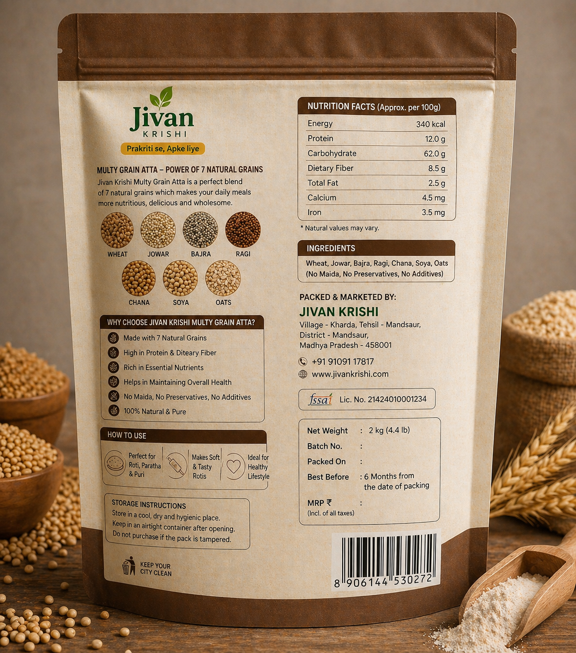 MULTY GRAIN ATTA - Image 3